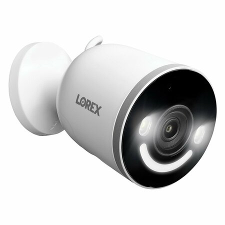 Lorex 4K Indoor/Outdoor Wi-Fi Security Camera with Smart Security Lighting W881AAD-E